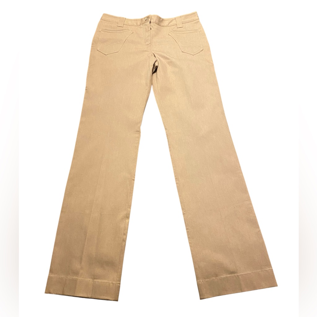 Dolce & Gabbana Sand Wideleg Jeans Nwt Eu 46, $225